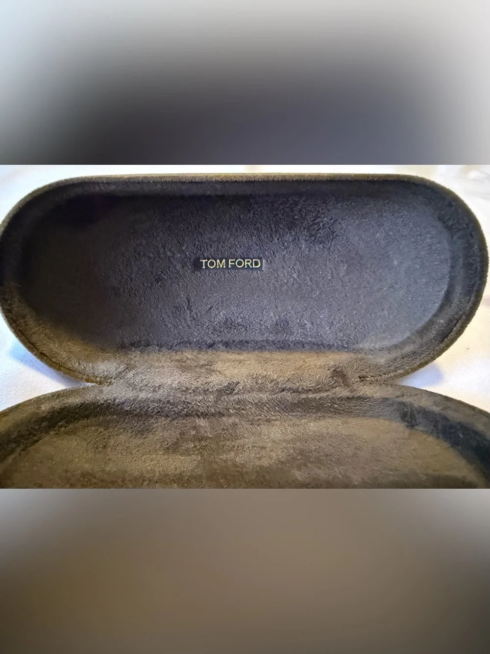Tom Ford Sunglass Box & Case with Dust Cloth
